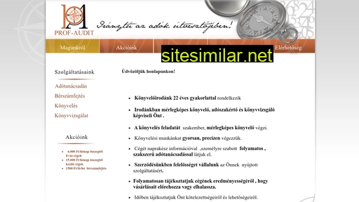 prof-audit.hu alternative sites