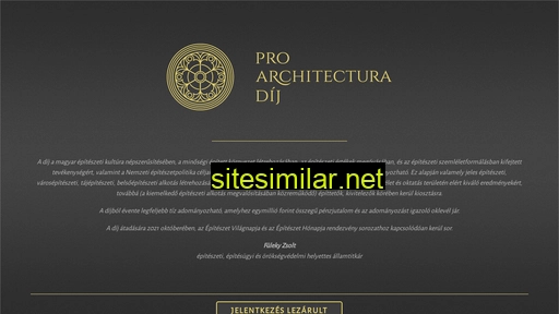 proarchitectura.hu alternative sites