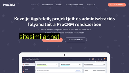 procrm.hu alternative sites