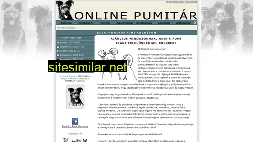 pumitar.hu alternative sites