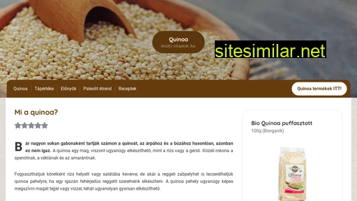Quinoa similar sites