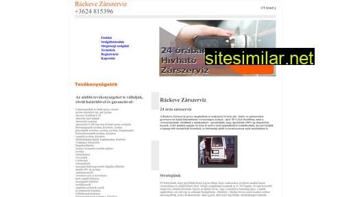 rackeve-zarszerviz.hu alternative sites