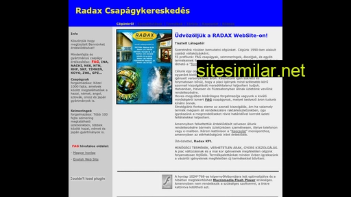 radax.hu alternative sites
