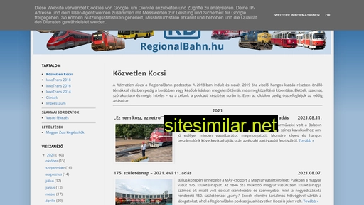 Regionalbahn similar sites