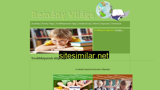 remenyvilaga.hu alternative sites