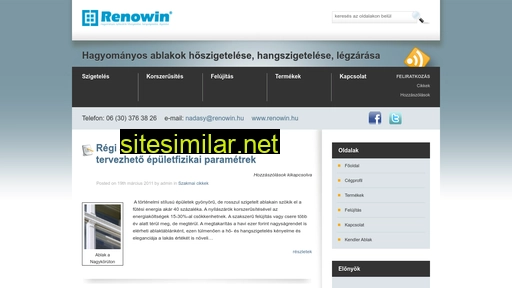 renowin.hu alternative sites