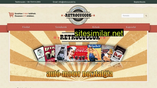 retrocuccok.hu alternative sites