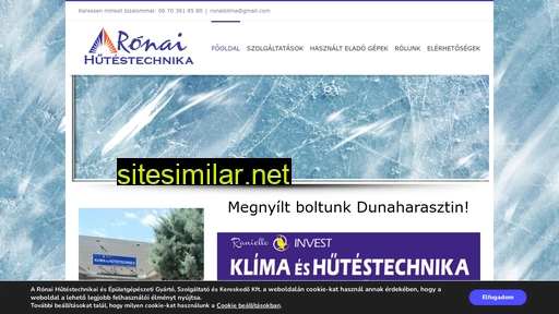 ronaihutestechnika.hu alternative sites