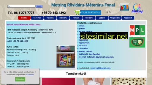 rovidaru-meteraru.hu alternative sites