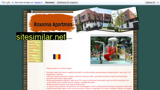 roxannaapartman.hu alternative sites