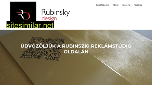 rubinszki.hu alternative sites