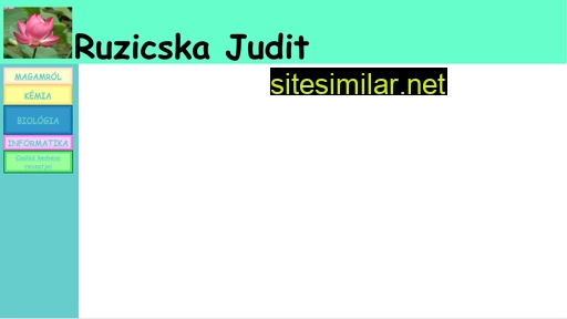 ruzicska.hu alternative sites