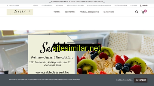 sabledesszert.hu alternative sites