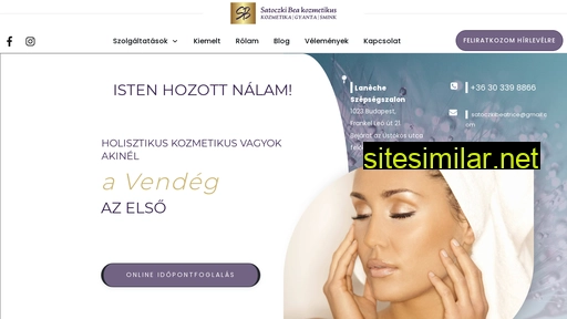 satoczkibeakozmetikus.hu alternative sites