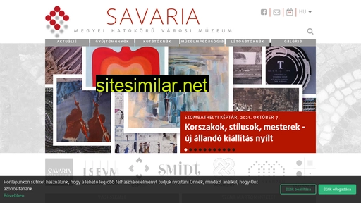 savariamuseum.hu alternative sites