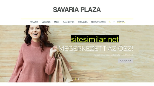 savariaplaza.hu alternative sites