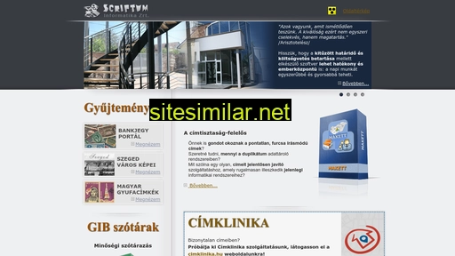 scriptum.hu alternative sites