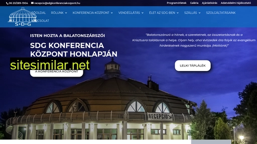 sdgkonferenciakozpont.hu alternative sites