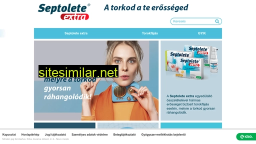 septoleteextra.hu alternative sites