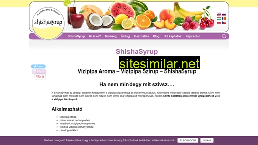 shishasyrup.hu alternative sites