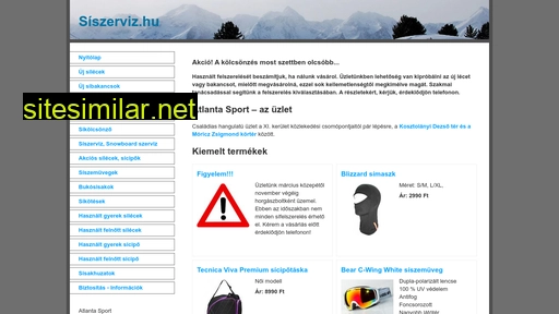 siszerviz.hu alternative sites