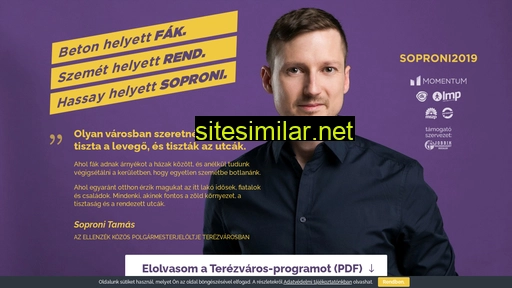 sopronitamas.hu alternative sites