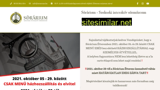 sorarium.hu alternative sites