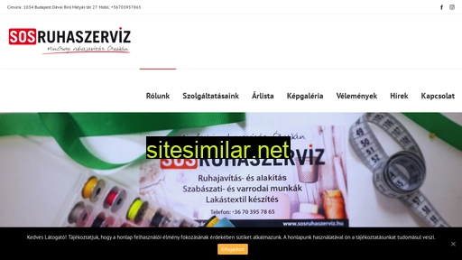 sosruhaszerviz.hu alternative sites