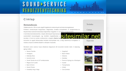 sound-service.hu alternative sites