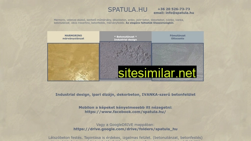 Spatula similar sites