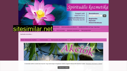 spiritualiskozmetika.hu alternative sites