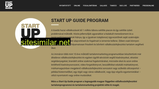 startupguide.hu alternative sites