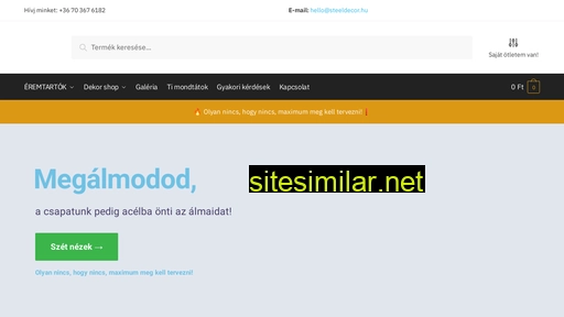 steeldecor.hu alternative sites