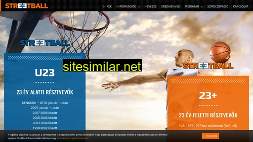streetballnet.hu alternative sites