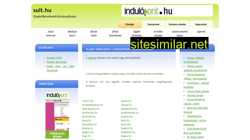 sult.hu alternative sites