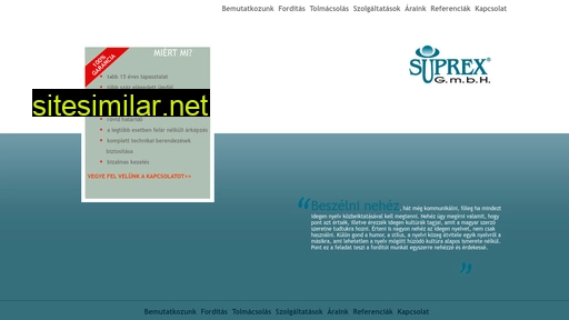 suprex.hu alternative sites