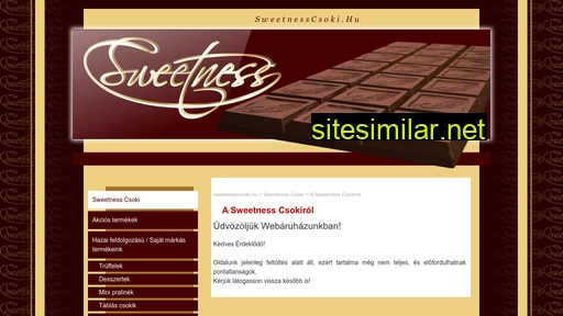 sweetnesscsoki.hu alternative sites