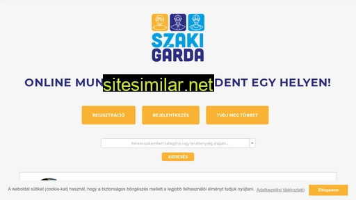 szakigarda.hu alternative sites