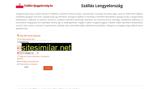 szallas-lengyelorszag.hu alternative sites
