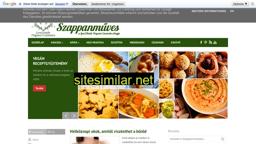 szappanmuves.hu alternative sites