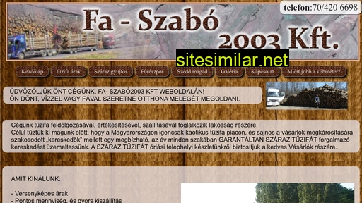 szaraztuzifa.hu alternative sites