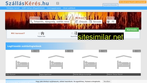 szallaskeres.hu alternative sites