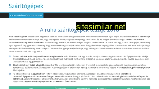 szaritogepek.hu alternative sites