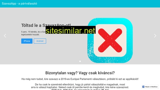 szavazapp.hu alternative sites