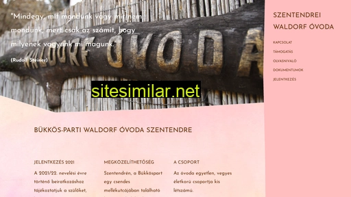 Szentendreiwaldorfovoda similar sites