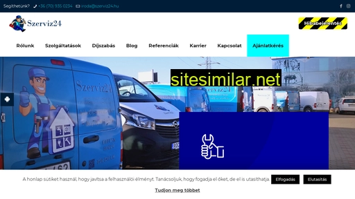 szerviz24.hu alternative sites