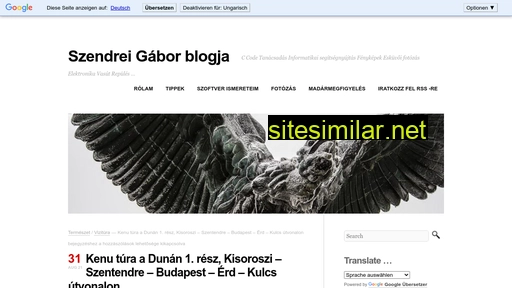szendreigabor.hu alternative sites