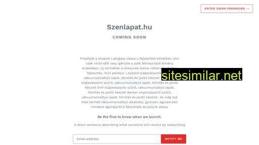 szenlapat.hu alternative sites