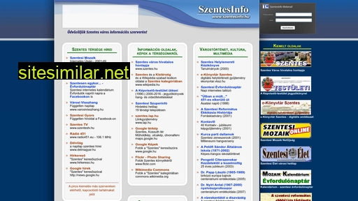 szentesinfo.hu alternative sites