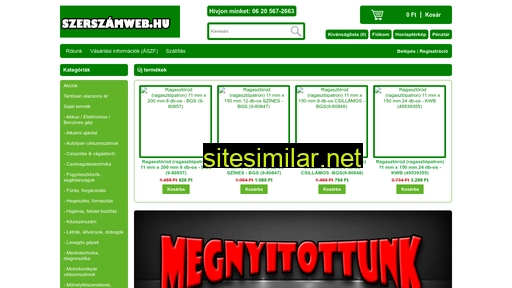 szerszamweb.hu alternative sites